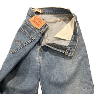 Rare blank tag Levis 560 Comfort Fit Jeans 34x30 Medium Wash Tapered Leg Denim
